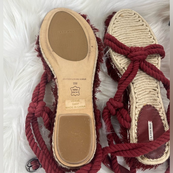 Leon Max Red Natural Woven Fringe
Verve Sandal espadrille size 9 women’s - Picture 3 of 7